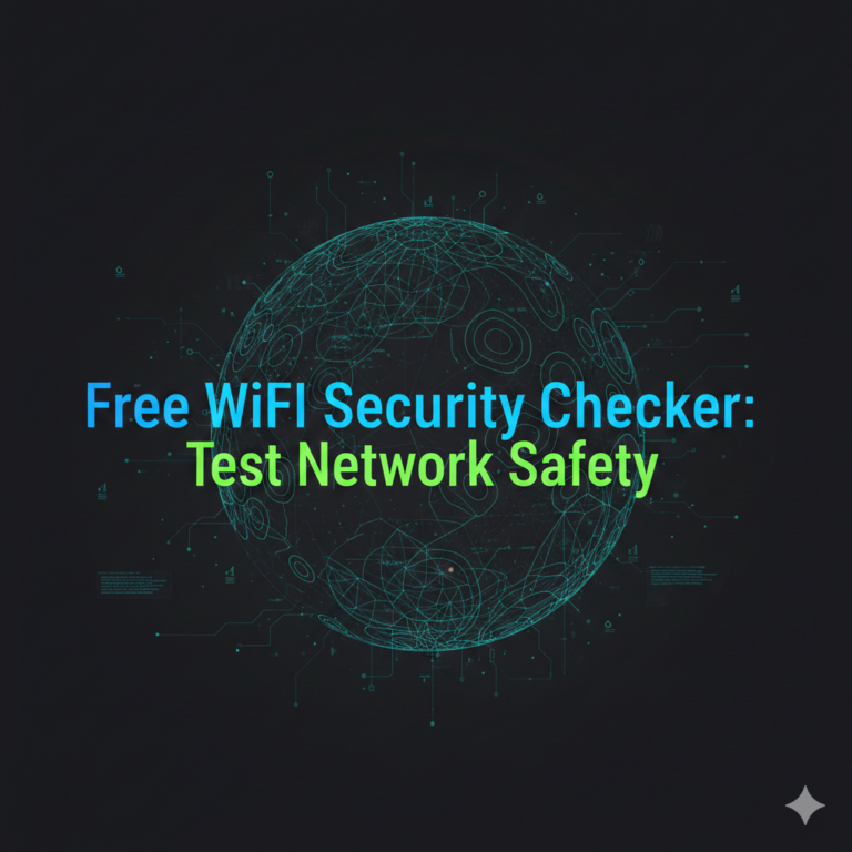 Free WiFi Security Checker: Test Network Safety (2026) Free WiFi Security Checker: Test Network Safety (2026)